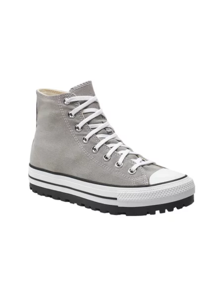 Členkové topánky Converse biela