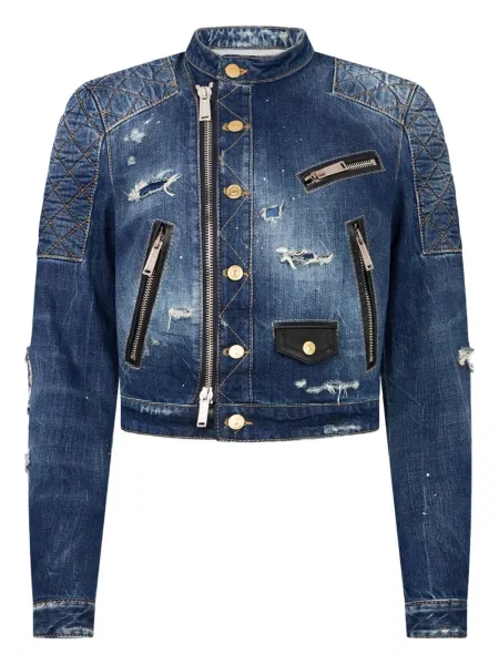 Geacă de blugi Dsquared2 albastru