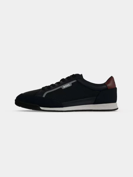 Sneakerși Boss albastru