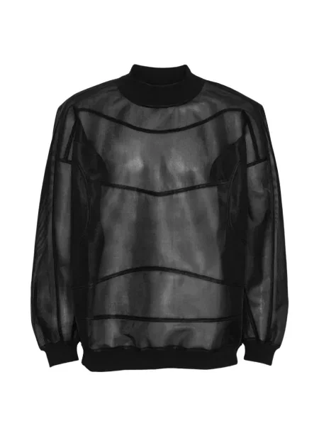 Hanorac Henrik Vibskov cu imprimeu abstract negru