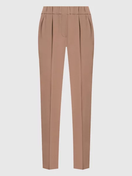 Брюки Brunello Cucinelli бежевые