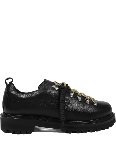 Sneakerși G.h. Bass & Co cu șireturi din piele negru