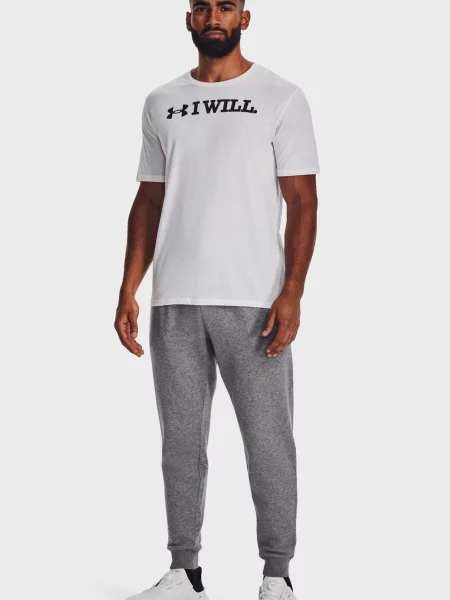 Флісові джогери Under Armour сірі