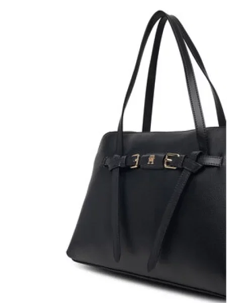 TOMMY HILFIGER Torba za na rame crna