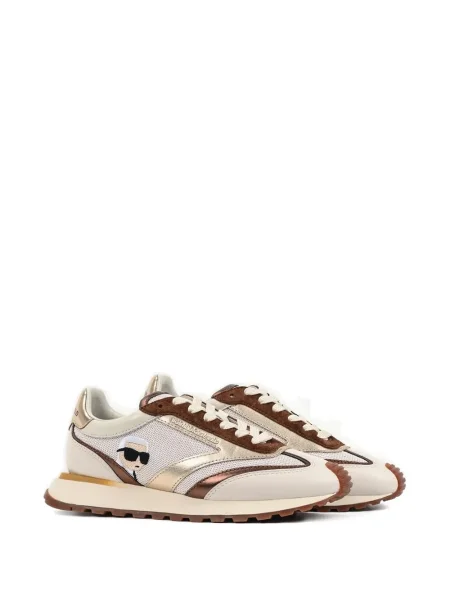 Sneakerși Karl Lagerfeld din dantelă
