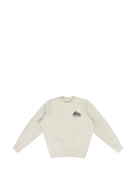 Hanorac crewneck Aimé Leon Dore alb