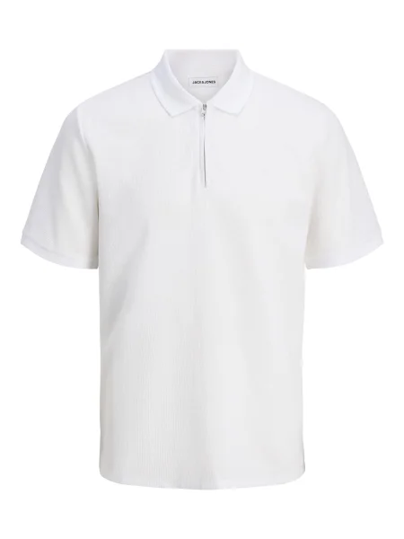JACK & JONES Tricou JJEAUSTIN' alb
