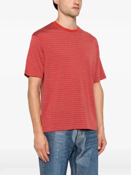 Tricou Auralee de lână roșu