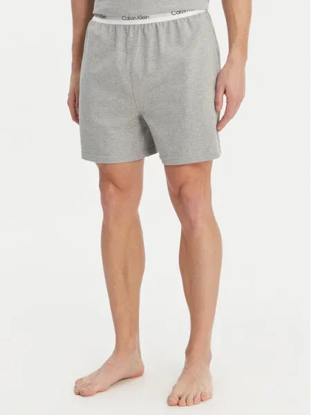 Calvin Klein Underwear pyžamové šortky pánske sivá