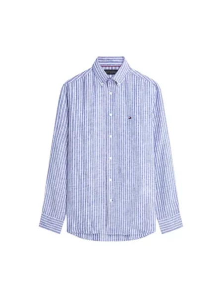 Koszula casualowa o kroju regular fit z czystego lnu Tommy Hilfiger