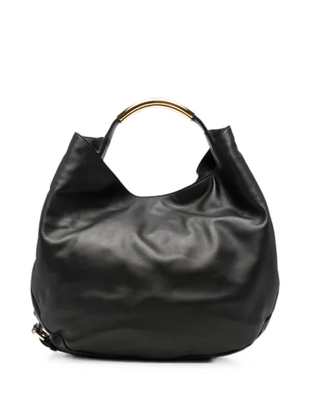 Geantă shopper Moschino cu autograf negru