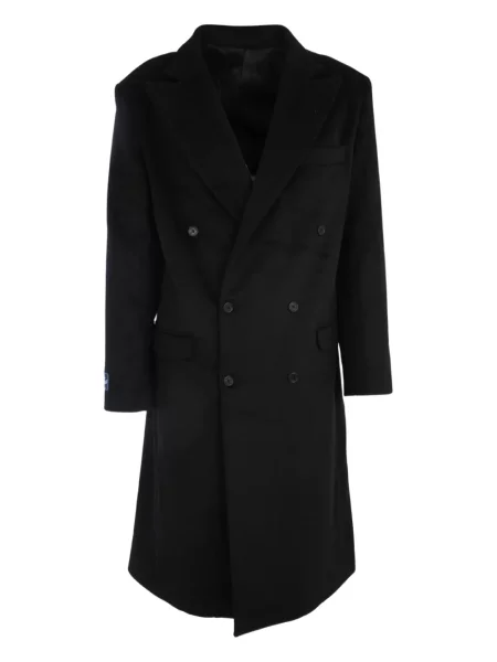 Dvouřadý kabát Family First černý