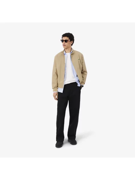 Lacoste Koszula Oxford W Paski Regular Fit niebieski