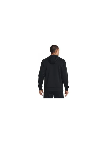 Hanorac cu glugă Under Armour din fleece negru