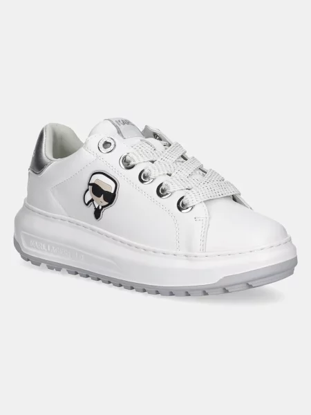 Кожени маратонки Karl Lagerfeld KAPRI LUG бяло