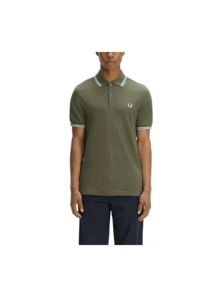 Koszulka polo Fred Perry zielona