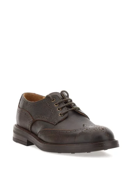 Pantofi derby Duca Heritage din piele maro