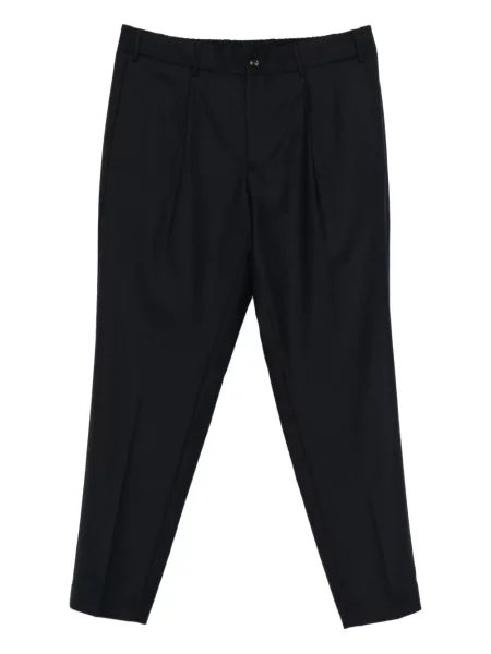 Pantaloni Dell'oglio plisate negru