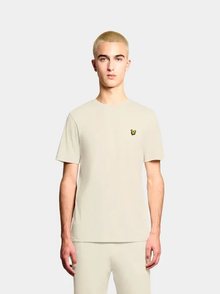 Футболка Lyle & Scott бежевий