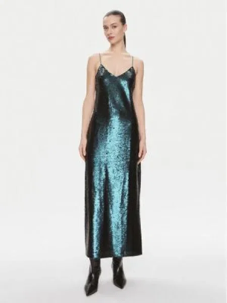 Samsøe Samsøe Rochie cocktail Sally verde