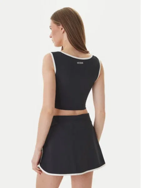 Guess Felső Classic Fit fekete