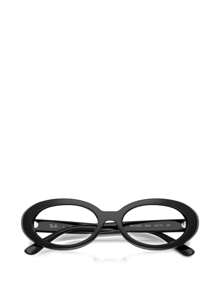 Ochelari de soare ovali Ray-ban negru