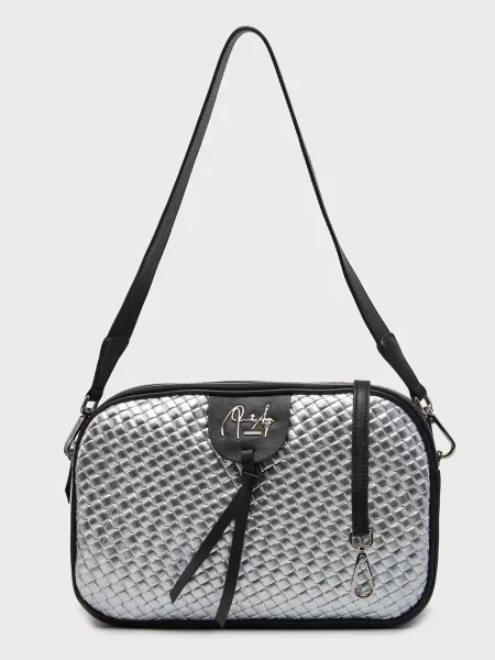 Сумка Renato Angi серебряная