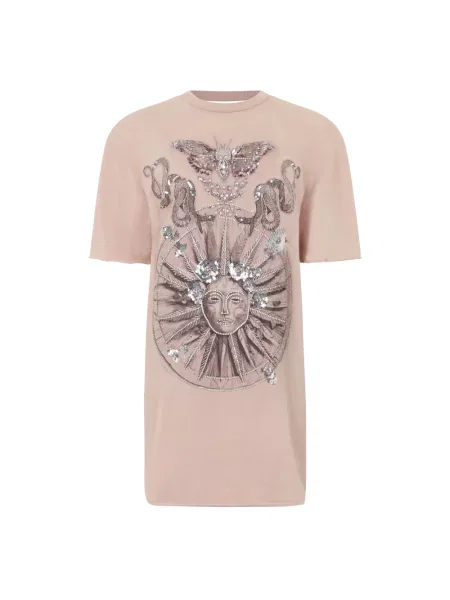 Sukienka koszulowa Philipp Plein różowa