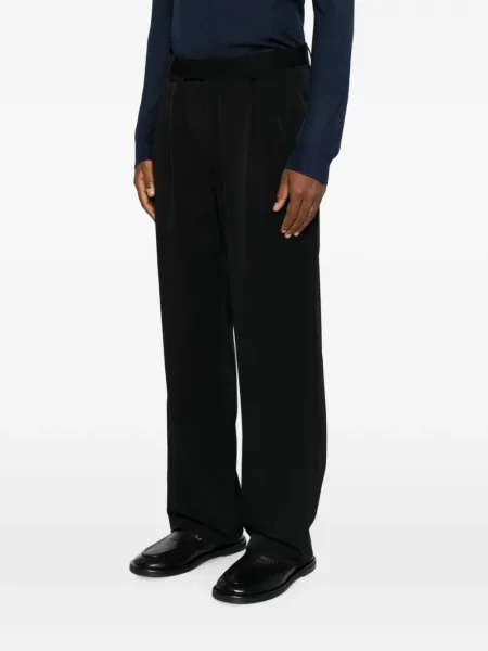 Pantaloni Karl Lagerfeld cu autograf negru