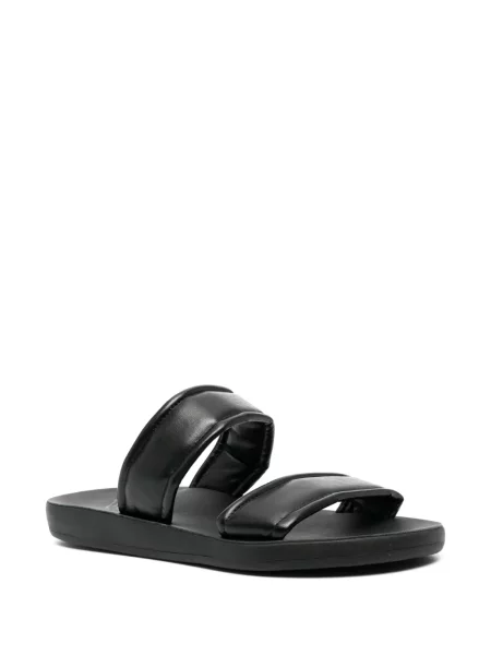 Papuci Ancient Greek Sandals din piele negru