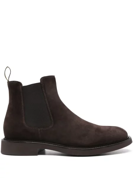 Botine Doucal's din piele de căprioară maro