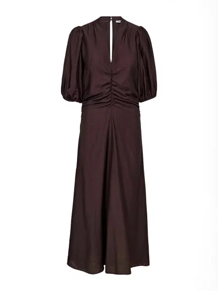 Co'couture Rochie HerraCC închis maro