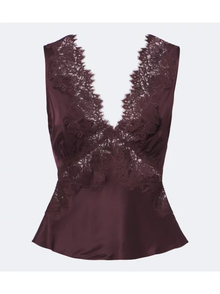 Top Rixo din satin