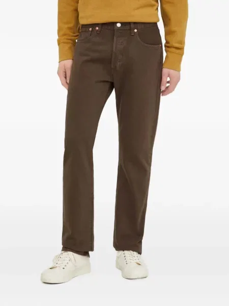 Retro lepršave traperice Levi's® lepršave s izlizanim efektom plava