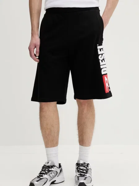 Diesel pantaloni scurți pentru bărbați din P-CROW-DIV negru