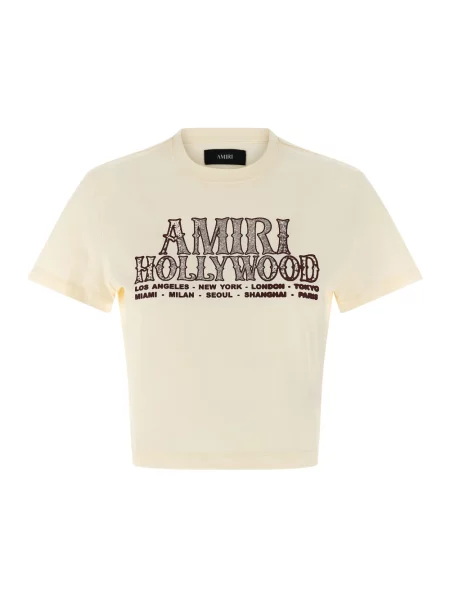 Koszulka Amiri beżowa