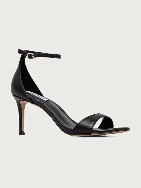 Steve Madden sandale cu înalt din piele Necy negru