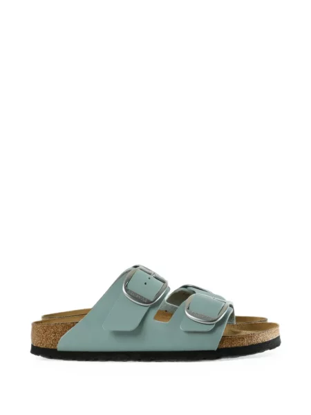 Sandale Birkenstock cu cataramă verde