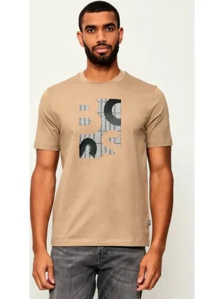 BOSS Tricou H-Thompson bej