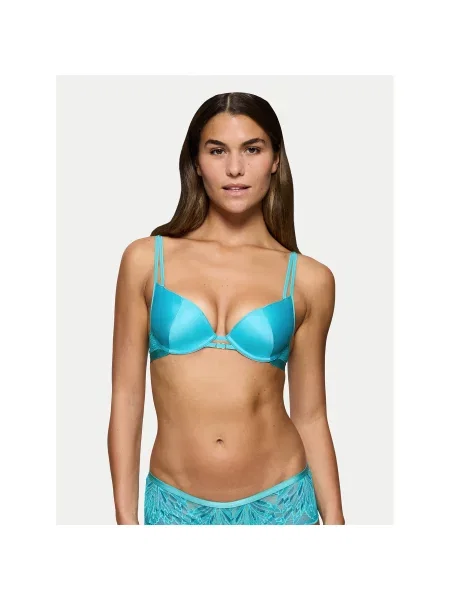 Triumph Push-Up nedrček Crazy Stupid Love modra