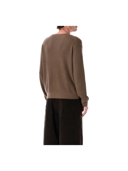 Sweter Studio Nicholson wełniany brązowy