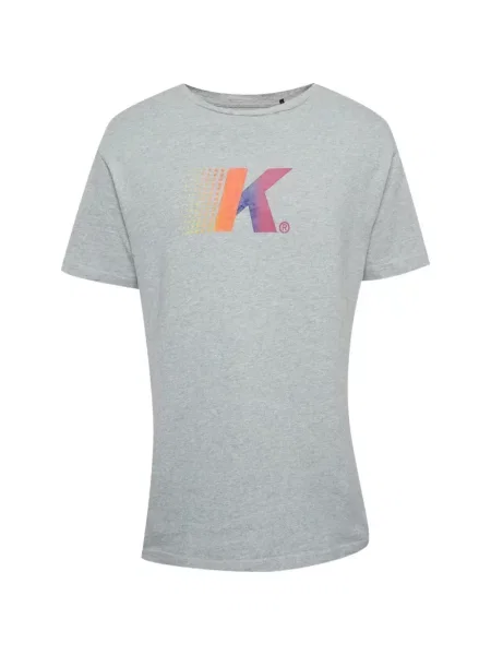 Tricou Kith din jerseu gri