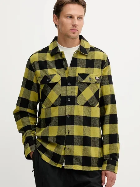 Риза Dickies със стандартна кройка с класическа яка зелено