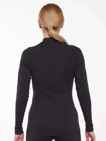 Bluza Brubeck THERMO WOOL by Pustelnik czarna