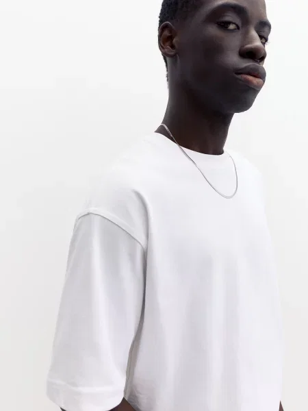 Pull&Bear Tricou alb