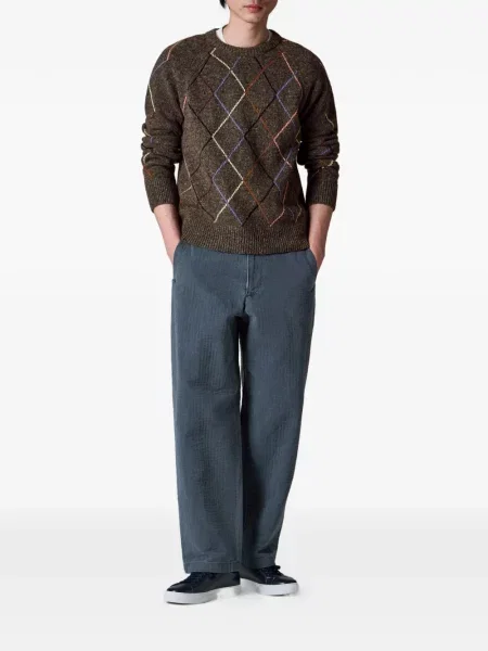 Pulover Paul Smith cu model argyle maro