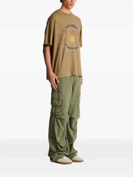 Tricou Balmain cu decolteu rotund scurt