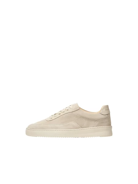 Filling Pieces sneakersy zamszowe Mondo Suede beżowy