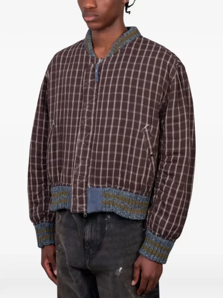 Reversibil geacă bomber Story Mfg. violet