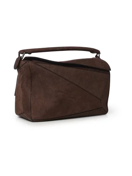 Torba Loewe skórzana brązowa